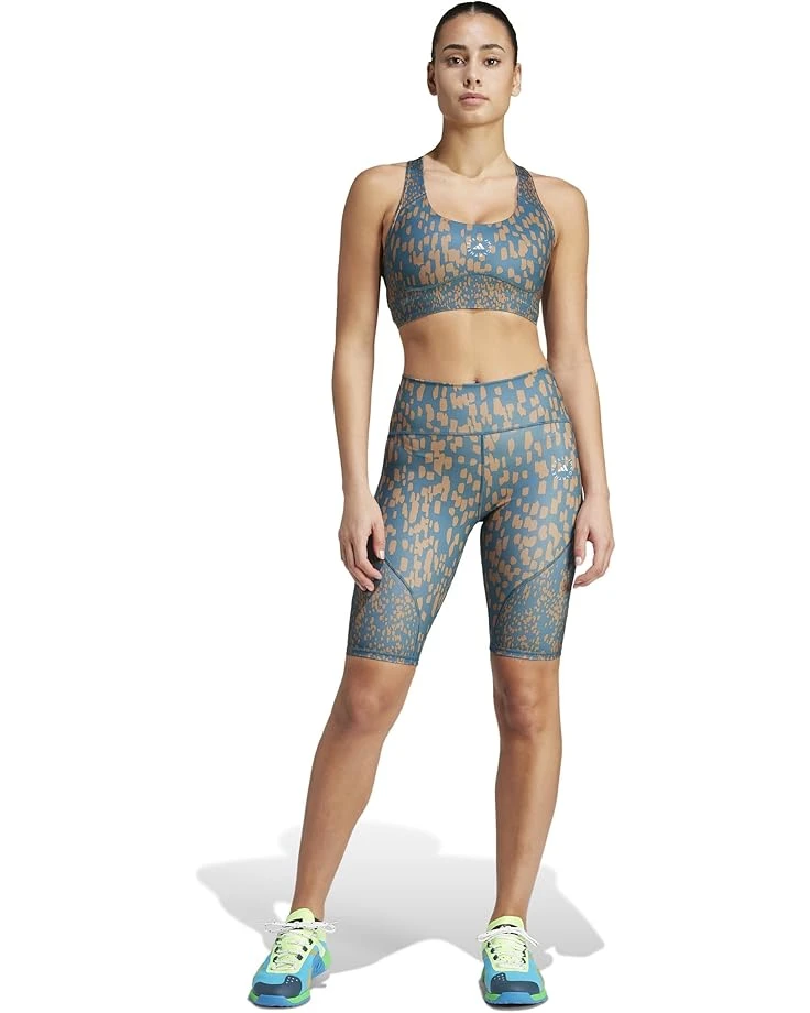 adidas by Stella McCartney TruePurpose Optime Training Bike Leggings Printed IQ4520 | Shorts - Image 5