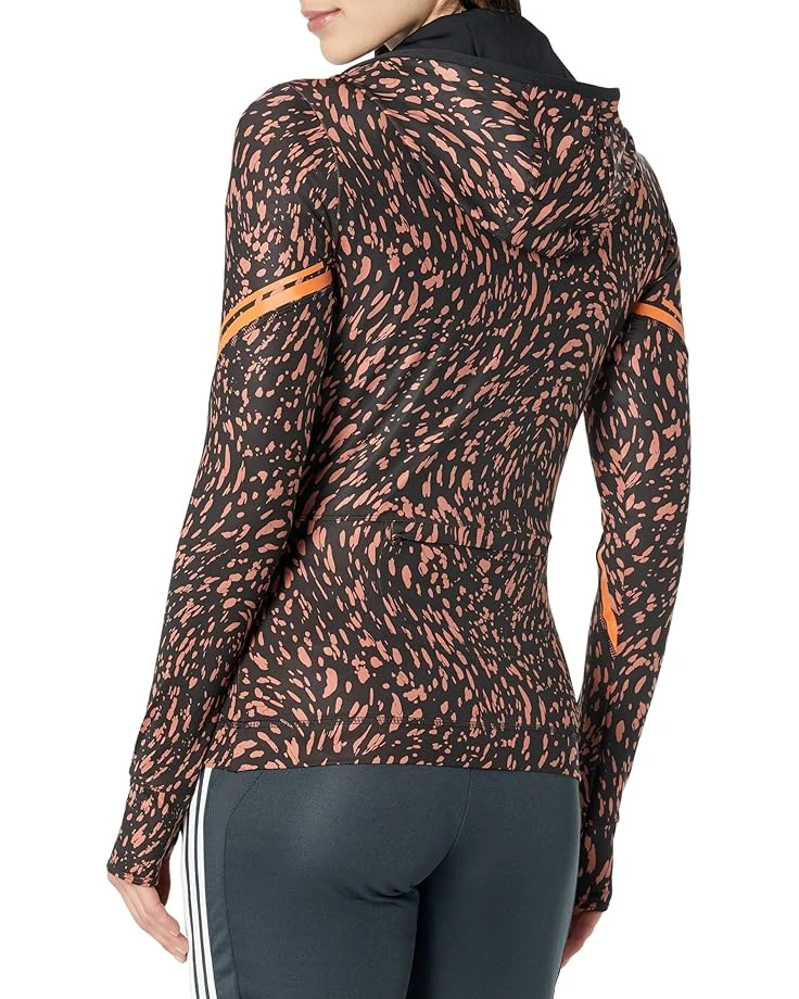 adidas by Stella McCartney TruePace Long Sleeve Hooded Printed HS4255 | Hoodies & Sweatshirts - Image 2