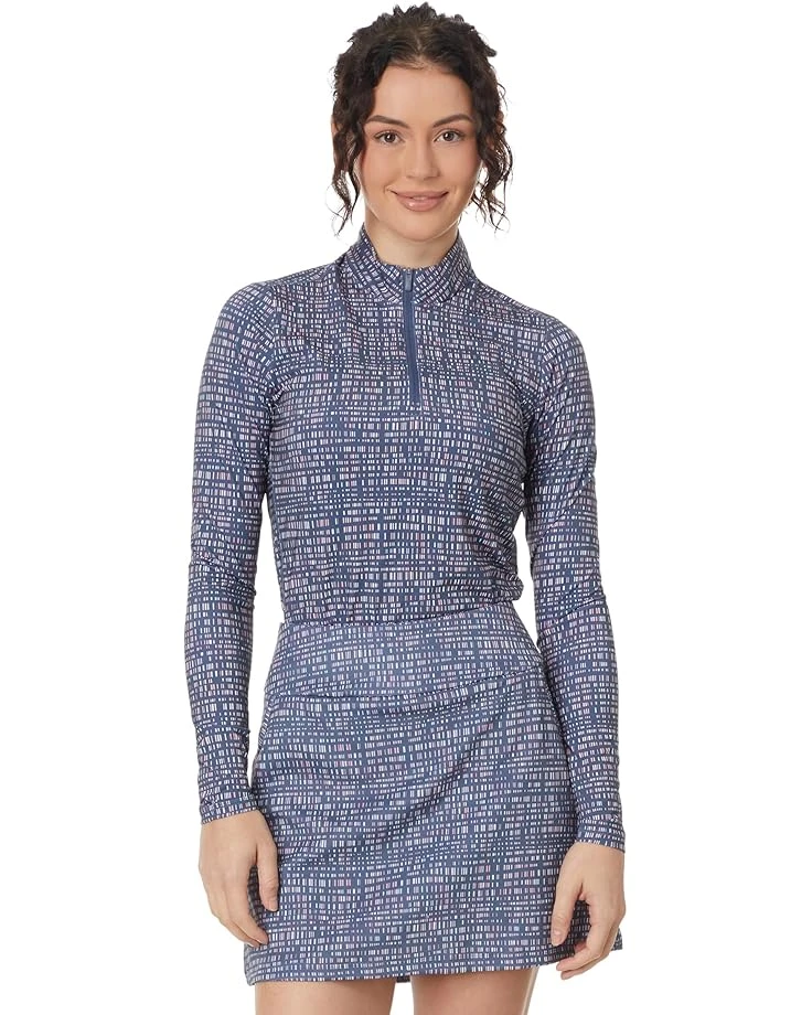 adidas Golf Ultimate365 Printed 1/4 Zip Mock Tee | Shirts & Tops - Image 6