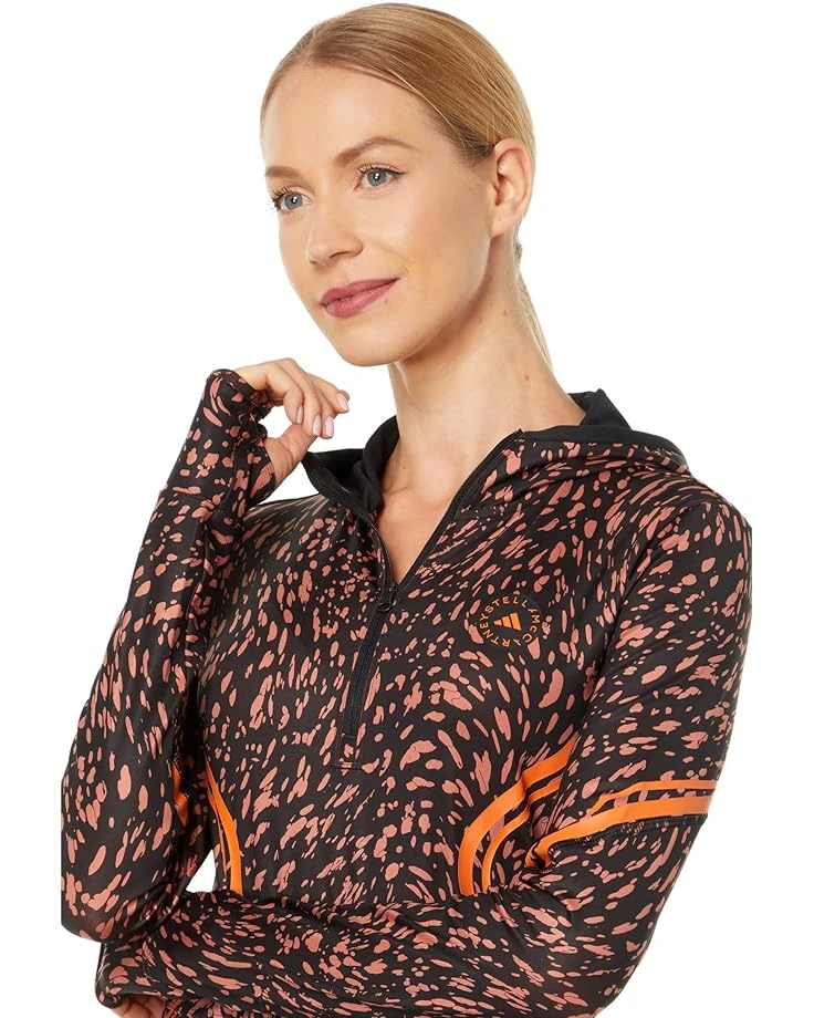 adidas by Stella McCartney TruePace Long Sleeve Hooded Printed HS4255 | Hoodies & Sweatshirts - Image 3