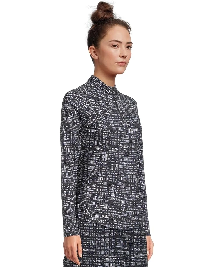 adidas Golf Ultimate365 Printed 1/4 Zip Mock Tee | Shirts & Tops - Image 2