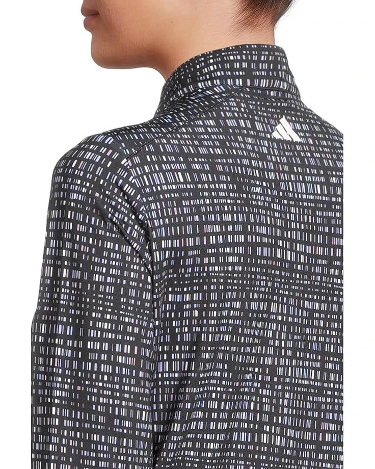 adidas Golf Ultimate365 Printed 1/4 Zip Mock Tee | Shirts & Tops - Image 4