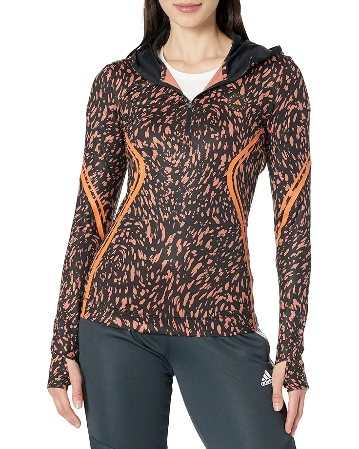 adidas by Stella McCartney TruePace Long Sleeve Hooded Printed HS4255 | Hoodies & Sweatshirts